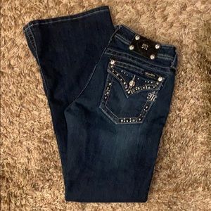 Miss Me Flare Leg Jeans 30x28